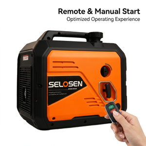 3KW 3.2KW 3.5KW 3.6KW Dual Fuel <b>Silent</b> <b>Generator</b> Gasoline LPG Pure Sine Wave With Pull Rod Home Backup Power - Product Image 2