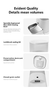 Oem Groothandel Wifi Afstandsbediening Automatische Huisdier Slimme <span class=keywords><strong>Feeder</strong></span> Timing Doseren Kat Hond <span class=keywords><strong>Feeder</strong></span> Batterij Solide Plastic Zorgeloos - Product Image 2