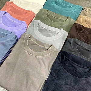 High Quality Unisex Oversized 100% Cotton Solid Color O-Neck <b>Long</b> <b>Sleeve</b> <b>T</b>-<b>Shirt</b> Regular Fit Casual Jersey Knitted Blank Design - Product Image 3
