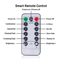 Guirnalda de Luces de Alambre de Cobre con Control Remoto a Batería, 8 Modos, Temporizador, Impermeable, 50 LED, 100 LED, 200 LED, Logotipo Personalizado OEM al por Mayor