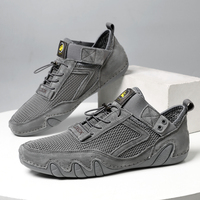 Chaussures pour hommes populaires, chaussures de sport et chaussures décontractées, polyvalentes, légères, respirantes, chaussures en mesh, adaptées à toutes les saisons