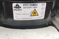 Nuevo compresor original Huayi HYE105MXU hecho de cobre duradero con refrigerante R600a