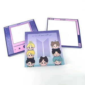 Wholesale Cute Daily Planner Tear Off Tablets Stationary Memo Pad With Notepad Set