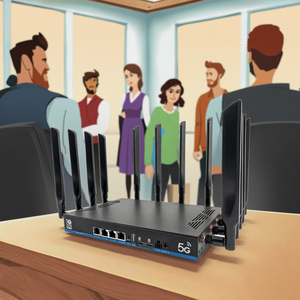 高性能5G WiFi 6E 7路由器，带sim卡VR AR应用程序，大文件传输 - Product Image 1