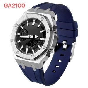 Kit Modifica per Casio G-Shock GA2100: Cassa in Lega di Zinco e Cinturino in Gomma Siliconica, Set Modifica Ghiera per Casio G A2110 - Product Image 1