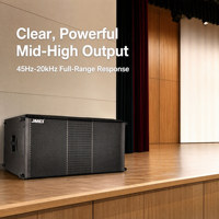 Speaker Line Array Pasif LA-14 Single 14 Inch 550W AES 8 Ohm 101dB SPL untuk Penguatan Suara Profesional