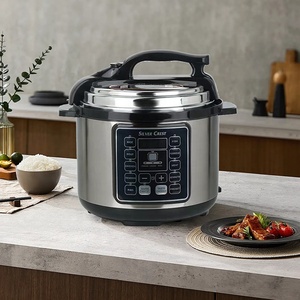 Nồi áp suất nhôm 5L Nồi cơm điện thông minh bảo vệ quá nhiệt 304 inox chống dính Nồi cơm điện gia dụng khách sạn - Product Image 6