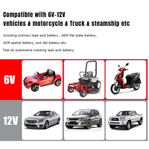 Testeur de batterie de voiture 12V haut de gamme KW218 - pour batteries au plomb-acide, GEL, EFB, lithium, test d'alternateur et de système de charge KW2 - Product Image 3