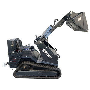 2024 New topone tl390 nhỏ <span class=keywords><strong>Crawler</strong></span> <span class=keywords><strong>loader</strong></span> bánh xe ban đầu <span class=keywords><strong>loader</strong></span> Skid chỉ đạo Bộ nạp cho trong nhà hoặc hẹp không gian - Product Image 1