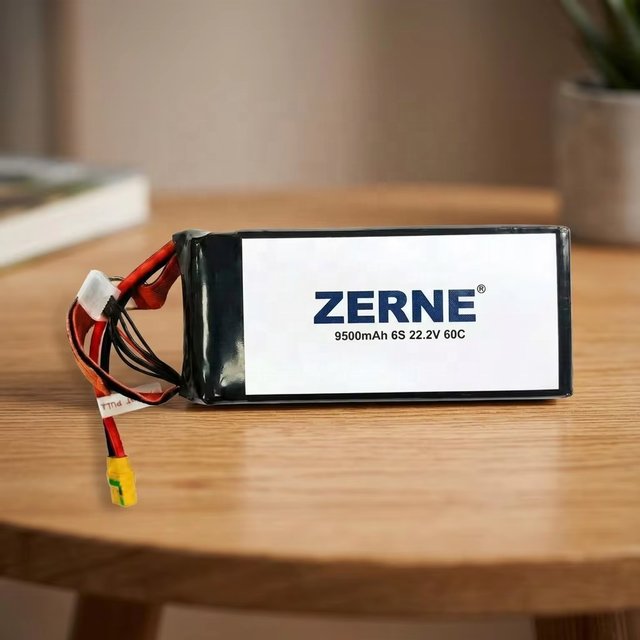 Factory Customization Drone Battery 9500mah 6S 22.2V Lithium Ion Battery Pack for FPV RC UAV & Car