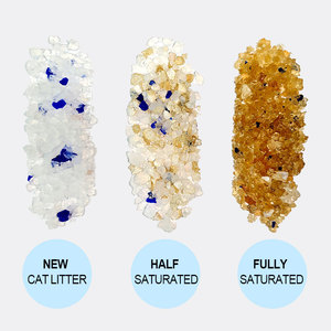 مخصصة سيليكا القط القمامة السائبة غير المعطرة هلام الكريستال الرمال الأكثر مبيعًا هلام السيليكا الساحة الفقرة جاتوس - Product Image 3
