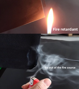 Đen <span class=keywords><strong>Cr</strong></span> Bọt Độ Đàn Hồi Cao Sbr Neoprene Chống Cháy Hấp Thụ Sốc Tấm Đệm Bảo Vệ Vật Liệu Điện Tử - Product Image 3