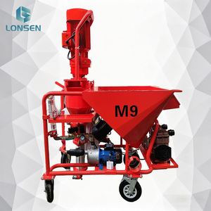 Industrial Mortar <b>Sprayer</b> for Large Area Gypsum Plaster Construction 300㎡/h - Product Image 6