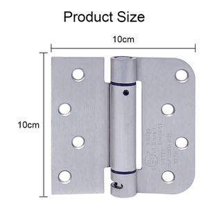 Bisagra oculta de latón de 90 grados de alta resistencia, bisagra de puerta de gabinete de 90 grados, bisagra oculta de hierro para puerta de gabinete de baño y cocina - Product Image 5
