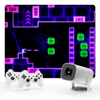 S40Max juego Mini proyector Smart TV Android 11 Wifi portátil Cine en Casa LED bolsillo 10000 consola de juegos 3D proyector de reproducción de vídeo