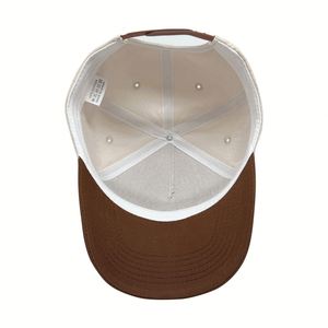 Casquette de baseball en coton durable avec logo brodé 3D personnalisé, design unique bicolore, vente en gros OEM ODM, idéale pour les cadeaux de fête - Product Image 6