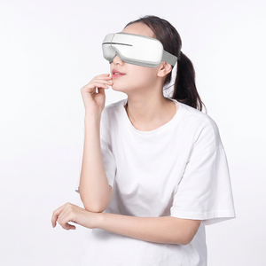 Vibration acupressure eye <b>massager</b> Screen use eye care device White electric eye <b>massager</b> - Product Image 1