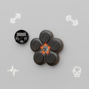 Machine <span class=keywords><strong>de</strong></span> <span class=keywords><strong>boxe</strong></span> musicale pour enfants avec cible en ABS noir – Équipement d'entraînement physique - Product Image 2
