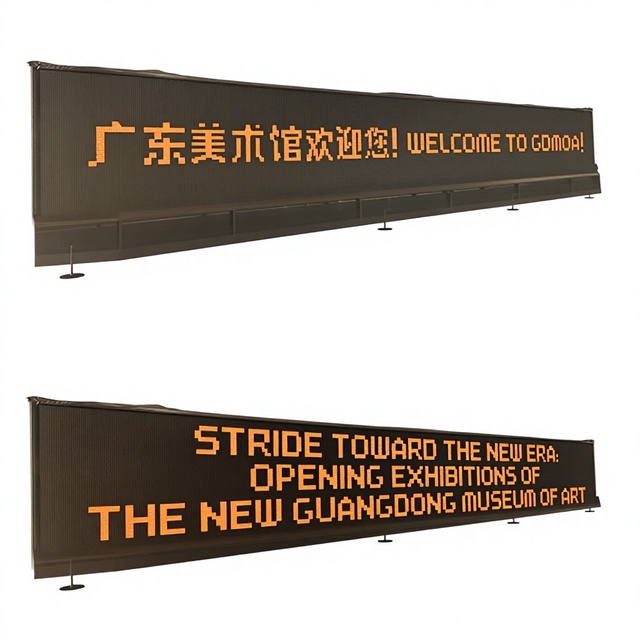 High Visibility Electromagnetic Flip Dot Display Billboard Advertising Board for Outdoor/Indoor Wayfinding Elevator Bus Depot