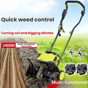 <span class=keywords><strong>Scarificateur</strong></span> électrique puissant pour jardin <span class=keywords><strong>1500W</strong></span>, mini-motoculteur pour la préparation du sol et le désherbage en verger - Product Image 3
