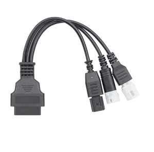 สายวินิจฉัย OBD2มอเตอร์ไซค์อเนกประสงค์สำหรับเครื่องมืออะแดปเตอร์สแกนเนอร์6Pin ฮอนด้า4Pin 3Pin - Product Image 1
