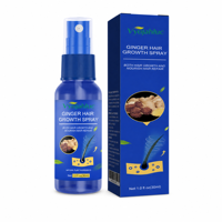 Huile capillaire bio au gingembre pour la croissance des cheveux, sérum nourrissant pour le cuir chevelu, pour des cheveux plus lisses et d'apparence plus saine