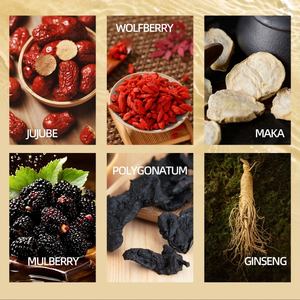 Thé aux cinq trésors au ginseng pour l'amélioration de la puissance masculine, améliorant la fertilité masculine, l'amélioration de la vitalité, thé énergétique au maca pour hommes, sexuel - Product Image 2