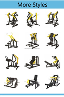 Station multifonctionnelle Nouvelle presse à épaules assise Exercice Extension du dos Poitrine Triceps Deltoïde Core Muscle Commercial Usage domestique