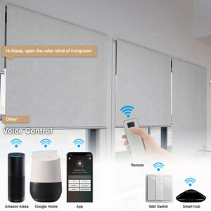 <span class=keywords><strong>Stores</strong></span> enrouleurs électriques motorisés intelligents à commande à distance, panneaux <span class=keywords><strong>solaires</strong></span> Wifi, <span class=keywords><strong>stores</strong></span> de fenêtre intérieurs - Product Image 2