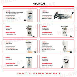Ensemble de pompe à carburant électrique ultra-résistant pour Toyota Nissan Honda Mazda Suzuki <span class=keywords><strong>Mitsubishi</strong></span> Hyundai Kia Ford Chevrolet VW Citroën - Product Image 5