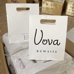 Bolsas de Regalo de Papel Pequeñas con Asas, Personalizadas, Coloridas, con Logotipo Impreso y Cinta Decorativa - Product Image 1
