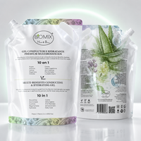 Pochettes de recharge verticales mates personnalisées de qualité supérieure pour savons liquides et moussants cosmétiques avec bec verseur d'angle et bouchon à vis