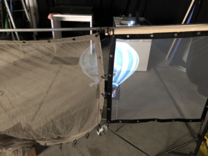 Écran arrière en maille holographique peppercrim 3D, écran en gaze holographique, projecteur en maille <span class=keywords><strong>S</strong></span> - Product Image 4