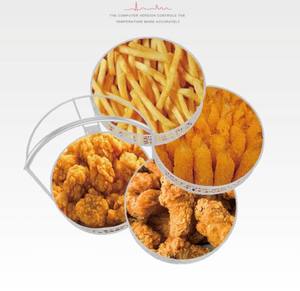 Friggitrice ad aria <span class=keywords><strong>Kuroma</strong></span> commerciale senza olio da cucina/friggitrice continua con patatine fritte/friggitrice a pressione per pollo fritto sottovuoto - Product Image 2