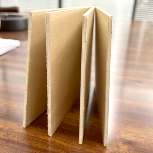 ألواح خشب الزيزفون الحديثة عالية الجودة بسمك 3 مم من الدرجة E1 مقاس 920 مم × 920 مم للاستخدام الفندقي والقطع بالليزر - Product Image 3