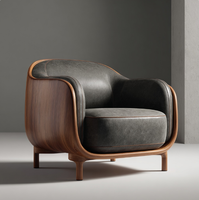 Fauteuil à bascule en velours capitonné blanc moderne et luxueux pour hôtel, salon, salle à manger, chambre, appartement – Confortable et élégant