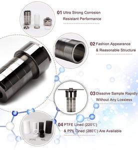 TOPTION piccolo reattore ad alta pressione di sintesi idrotermale <span class=keywords><strong>Autoclave</strong></span> 5-500ml reattore con <span class=keywords><strong>Autoclave</strong></span> 5 10 25 50 100 200 250 500ml - Product Image 4