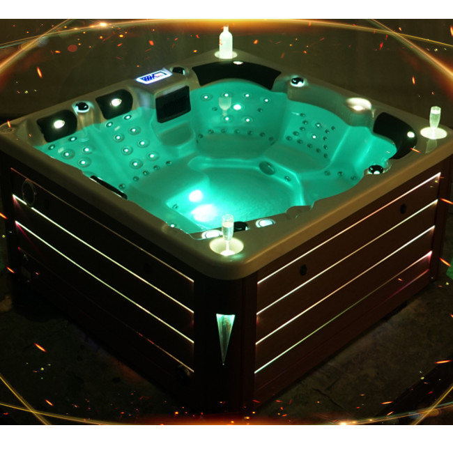 Горячая Распродажа, гидромассажная Ванна на 6 человек с струей 119 шт. для сада