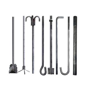 Pernos de Anclaje Chuangpeng Tipo Sombrilla en Forma de L, Grado 10.9, Galvanizados en Caliente, Piezas Integradas para Construcción - Product Image 1
