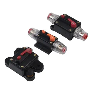 30A 40A 60A 80A 100A Stereo verstärker Refit Sicherungs adapter Auto LKW Audio Verstärker Leistungs schalter Reset Schalter Agu Sicherungs halter