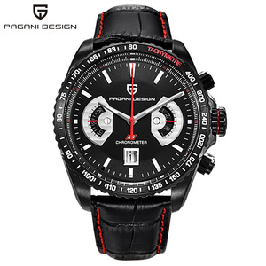 Berjani Quartz <b>Watch</b> Men Analog Chronograph Stainless Steel <b>Case</b> 30M Waterproof Glass Dial Casual Business Model CX-2445C - Product Image 1