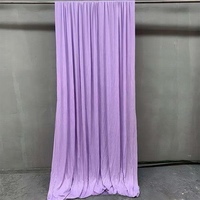 Moderne Farbenfrohe Garn-Hintergrundvorhänge für Geburtstage, Hochzeiten, Zeremonien und Partydekoration