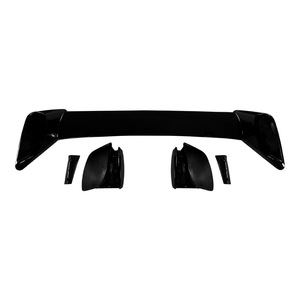 Alerón Trasero para Subaru Impreza WRX STI 2008-2014, Color Negro Piano, Textura de Fibra de Carbono, Material ABS, Forma de Ala, Montaje en el Maletero - Product Image 2