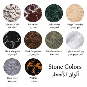 Bruciatore di incenso di lusso in marmo naturale, incensiere in pietra intagliato a mano per cerimonie religiose arabe del Ramadan e decorazione - Product Image 3