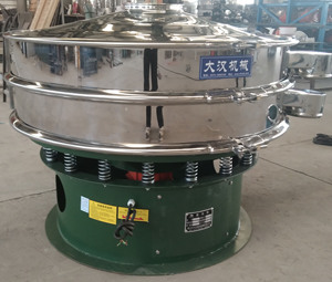 Motor vertical trifásico de alta precisión Pantalla vibratoria rotativa de amplitud ajustable Clasificación multicapa Mineral de 5-500 malla - Product Image 4