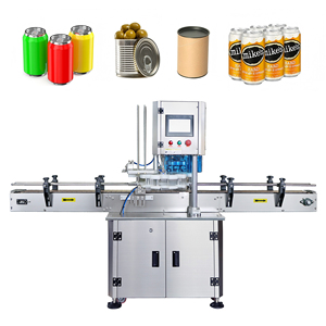 Machine de scellage par induction entièrement automatique à prix direct usine pour cartons en bois, boîtes en étain, en aluminium et en papier composite - Product Image 1
