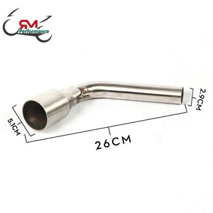 ท่อผ่าแพร่ไอเสียสำหรับรถมอเตอร์ไซค์,ท่อผ่ากลางสำหรับ HONDA MSX125 <span class=keywords><strong>MSX</strong></span> <span class=keywords><strong>125</strong></span> 2013 2014 - Product Image 4