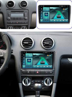 Pemutar Video Mobil untuk Audi A3 2003-2013 Pemutar Multimedia Mobil GPS Car-play Autoradio Head Unit