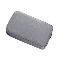 Sac de rangement organisateur pochette technique étanche avec porte-stylo poches intérieures pour câbles accessoires numériques chargeur sac à fermeture éclair