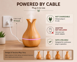 200ML Wood Humidifiers Aroma <b>Diffuser</b> Usb Mini Air Perfume <b>Diffuser</b> <b>Electric</b> Fragrance Essential <b>Oil</b> <b>Diffuser</b> for Home - Product Image 2
